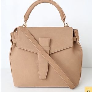 Lulus HAAN BEIGE SATCHEL